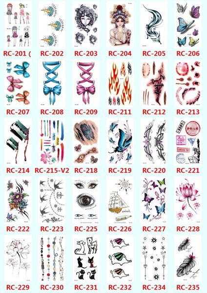 Hot sale Waterproof 3D Tattoo Stickers colorful Design Temporary Tattoos Foil Decal Fashion Body Art Tattoos Flash mixed wholesale
Hot sale Waterproof 3D Tattoo Stickers colorful Design Temporary Tattoos Foil Decal Fashion Body Art Tattoos Flash mixed wholesale