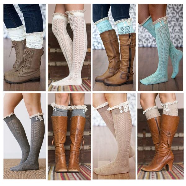 wholesale-2015 nice lace boot socks for women cotton leg warmer 7color for choose polainas, Black;white
wholesale-2015 nice lace boot socks for women cotton leg warmer 7color for choose polainas, Black;white