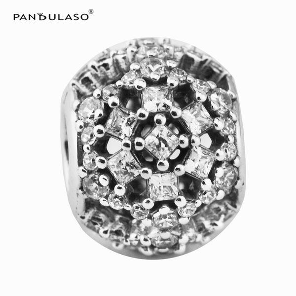 pandulaso christmas snow flurry charm clear cz beads for woman diy original sterling silver jewelry fit pandora charms bracelets, Black
pandulaso christmas snow flurry charm clear cz beads for woman diy original sterling silver jewelry fit pandora charms bracelets, Black