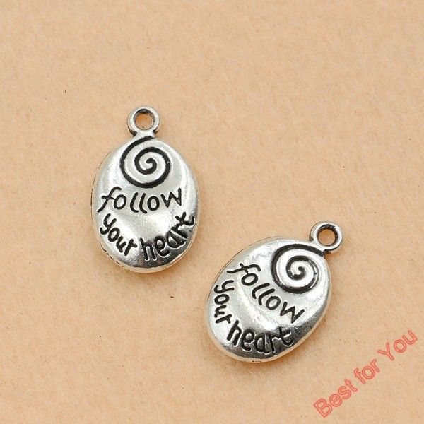 50pcs vintage antique silver plated follow your heart charms beads pendants for jewelry making diy handmade 20x13mm jewelry making, Bronze;silver
50pcs vintage antique silver plated follow your heart charms beads pendants for jewelry making diy handmade 20x13mm jewelry making, Bronze;silver