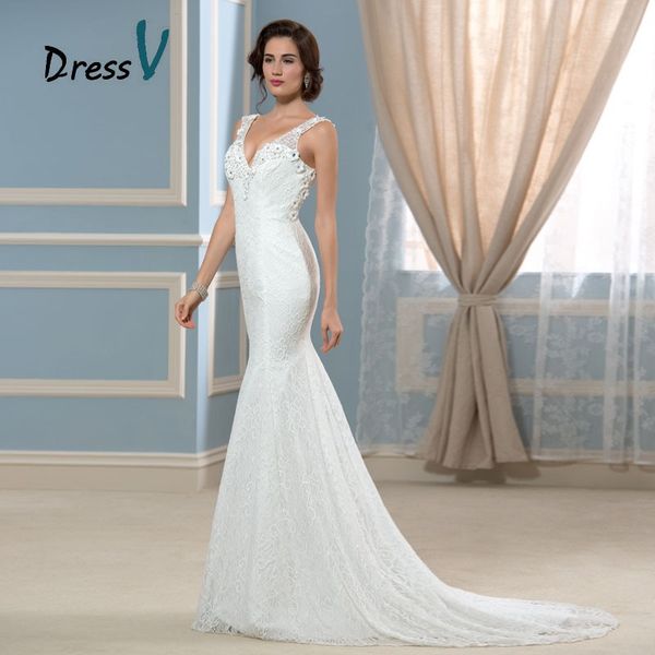 Sexy Backless Mermaid Wedding Dresses 2019 Fashion Beaded Sequins Deep V-Neck Custom Made Bridal Dress Court Train Bride Gowns free shipping
Sexy Backless Mermaid Wedding Dresses 2019 Fashion Beaded Sequins Deep V-Neck Custom Made Bridal Dress Court Train Bride Gowns free shipping