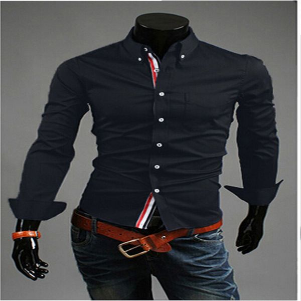 wholesale-the new fashion 2016 pure color high-grade pure cotton camisa social masculina thin man's shirt size: - xxxl, White;black
wholesale-the new fashion 2016 pure color high-grade pure cotton camisa social masculina thin man's shirt size: - xxxl, White;black