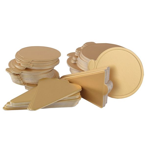 wholesale gold cake bottom mousse cake pad paper tropic triangle square round rectangle 100 pieces / set
wholesale gold cake bottom mousse cake pad paper tropic triangle square round rectangle 100 pieces / set
