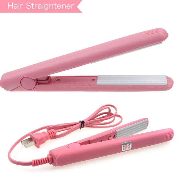 wholesale-mini curls hair straightener iron pink ceramic electronic chapinha nano titanium straightening corrugated curling styling tools, Black
wholesale-mini curls hair straightener iron pink ceramic electronic chapinha nano titanium straightening corrugated curling styling tools, Black