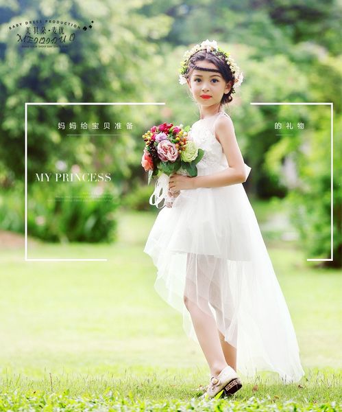 elegant white tulle flower girl dresses for weddings princess dress girls pageant dresses long trailing wedding party dress, White;blue
elegant white tulle flower girl dresses for weddings princess dress girls pageant dresses long trailing wedding party dress, White;blue