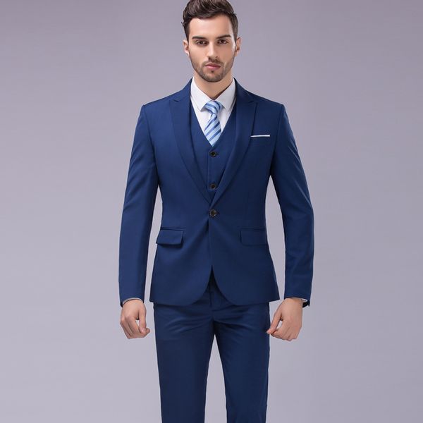 wholesale- 2017 mens suits wedding groom 3 pieces(jacket+vest+pant) slim fit tuxedo suit male plus size 5xl, White;black
wholesale- 2017 mens suits wedding groom 3 pieces(jacket+vest+pant) slim fit tuxedo suit male plus size 5xl, White;black