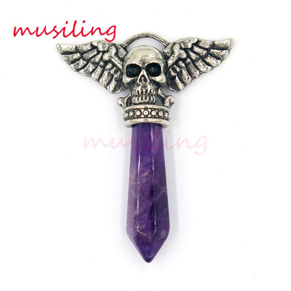 skull wings pendants pendulum jewelry natural stone silver plated reiki charms healing chakra amulet fashion mens jewelry
skull wings pendants pendulum jewelry natural stone silver plated reiki charms healing chakra amulet fashion mens jewelry