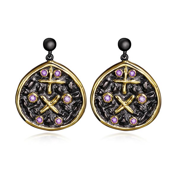 new jewelry earrings for women cz diamond crystal vintage black & gold plated romantic pendants earrings ladies accessories, Silver
new jewelry earrings for women cz diamond crystal vintage black & gold plated romantic pendants earrings ladies accessories, Silver