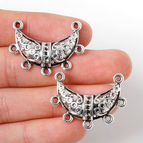 2pcs 23x31mm zinc alloy antique silver moon porous diy charms pendants jewelry making diy, Bronze;silver
2pcs 23x31mm zinc alloy antique silver moon porous diy charms pendants jewelry making diy, Bronze;silver