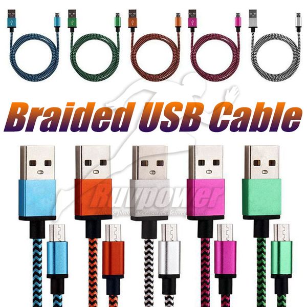Metal Housing Braided Micro USB Type C Iphone Cable High Speed Cables Charging Sync Data Durable For Samsung S8 note8 S10E S10 Plus
Metal Housing Braided Micro USB Type C Iphone Cable High Speed Cables Charging Sync Data Durable For Samsung S8 note8 S10E S10 Plus