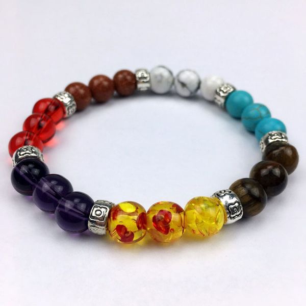 new women men natural rock beaded chakra bracelets healing energy stone meditation gem mala jewelry ing, Golden;silver
new women men natural rock beaded chakra bracelets healing energy stone meditation gem mala jewelry ing, Golden;silver