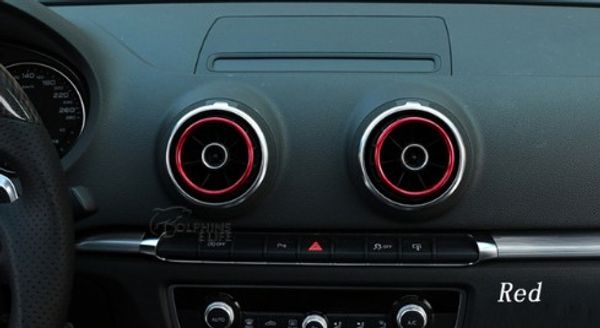 car chrome styling air conditioning outlet decoration sequin frame for audi a3 8v sedan cabriolet sportback s3 2013-2016
car chrome styling air conditioning outlet decoration sequin frame for audi a3 8v sedan cabriolet sportback s3 2013-2016