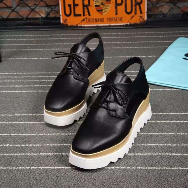 Stella platform shoes thick soled leather sandals in the first layer of leather sandals pigskin Summer Star stepping sheepskin
Stella platform shoes thick soled leather sandals in the first layer of leather sandals pigskin Summer Star stepping sheepskin