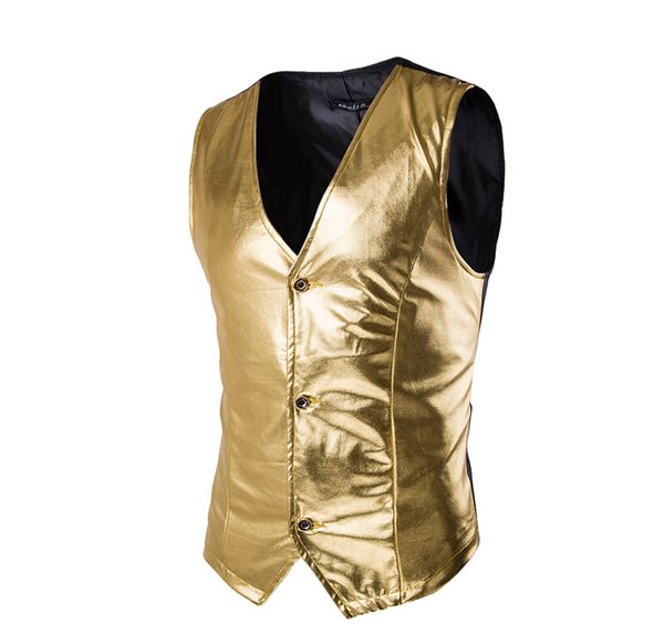 new paillette male sequins stage performance costumes men vest host clothing waistcoats show sleeveless jackets gold silver, Black;white
new paillette male sequins stage performance costumes men vest host clothing waistcoats show sleeveless jackets gold silver, Black;white