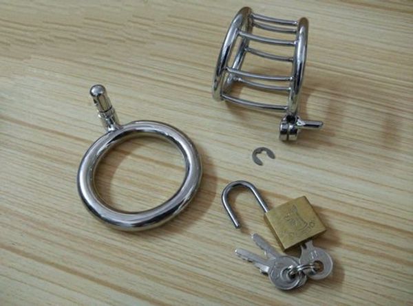 male chastity device stainless steel cock cage men's virginity lock with a permanent locking function dual purpose lock
male chastity device stainless steel cock cage men's virginity lock with a permanent locking function dual purpose lock