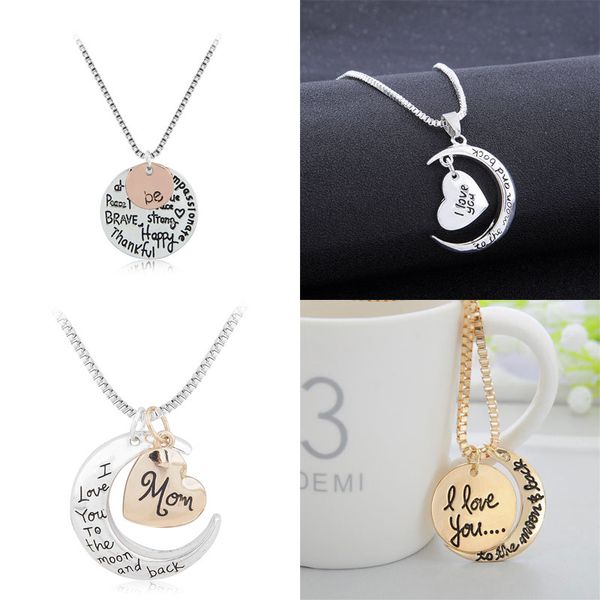 fashion two-tone "be" graffiti charm necklace i love you mom tree of life pendant jewelry women for christmas gift, Silver
fashion two-tone "be" graffiti charm necklace i love you mom tree of life pendant jewelry women for christmas gift, Silver