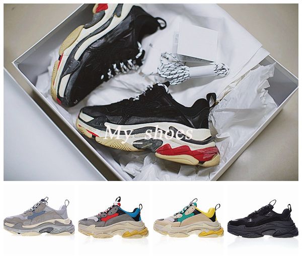 Новый бренд Triple S Shoe Speed Trainer Кроссовки Качественные кроссовки Speed Sneakers Trainer Racer Бегунки мужские спортивные женские ботинки
Новый бренд Triple S Shoe Speed Trainer Кроссовки Качественные кроссовки Speed Sneakers Trainer Racer Бегунки мужские спортивные женские ботинки