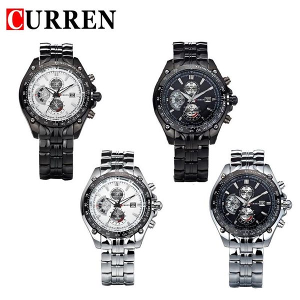 CURREN new fashion casual quartz watch men large dial waterproof chronograph releather wrist watch relojes free shipping 8083
CURREN new fashion casual quartz watch men large dial waterproof chronograph releather wrist watch relojes free shipping 8083
