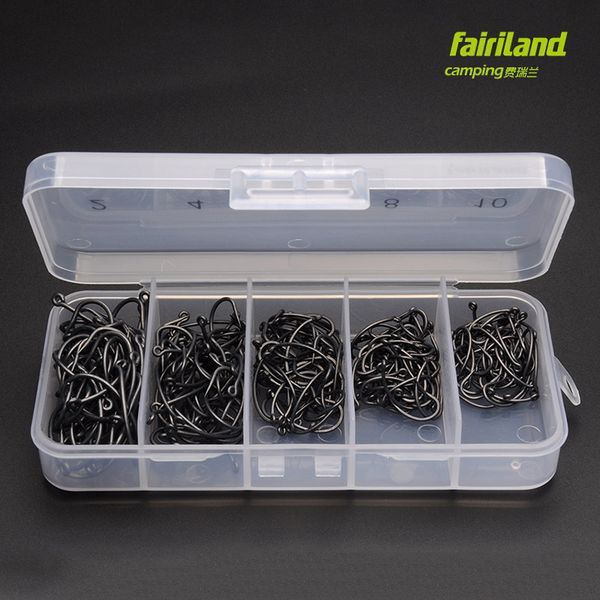 250pcs/lot 2#-10# mixed tfsh-g barbed hooks chemically sharpened ptfe coated high carbon steel carp fishing hook with hook box
250pcs/lot 2#-10# mixed tfsh-g barbed hooks chemically sharpened ptfe coated high carbon steel carp fishing hook with hook box