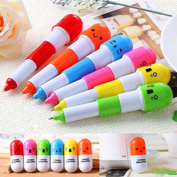 20PCS Cute Smiling Face Pill Ball Point Pen Telescopic Vitamin Capsule Ballpen Gel Pens School Office Supplies Papelaria
20PCS Cute Smiling Face Pill Ball Point Pen Telescopic Vitamin Capsule Ballpen Gel Pens School Office Supplies Papelaria