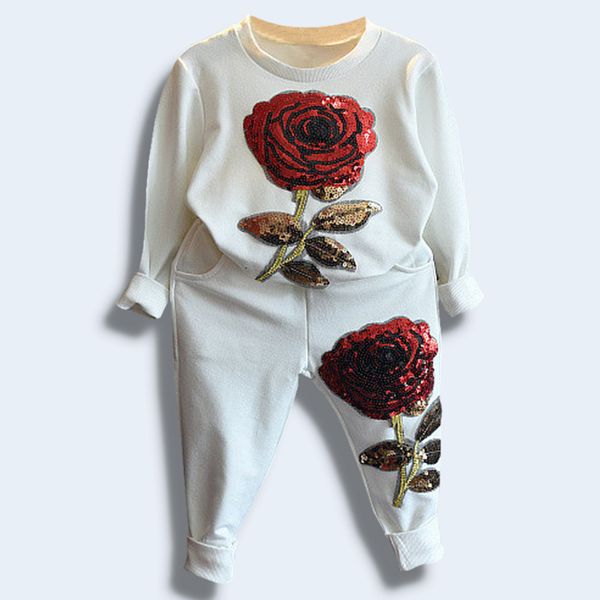 sequin flower children outfits 2016 new autumn rose long sleeve long pants kids outfit girls sports suit girl tracksuit, Black
sequin flower children outfits 2016 new autumn rose long sleeve long pants kids outfit girls sports suit girl tracksuit, Black