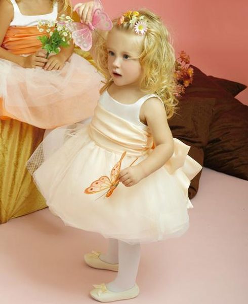 2016 new arrival flower girls dresses tulle satin square neckline big bow pleated knee length little girls dresses ing, White;blue
2016 new arrival flower girls dresses tulle satin square neckline big bow pleated knee length little girls dresses ing, White;blue