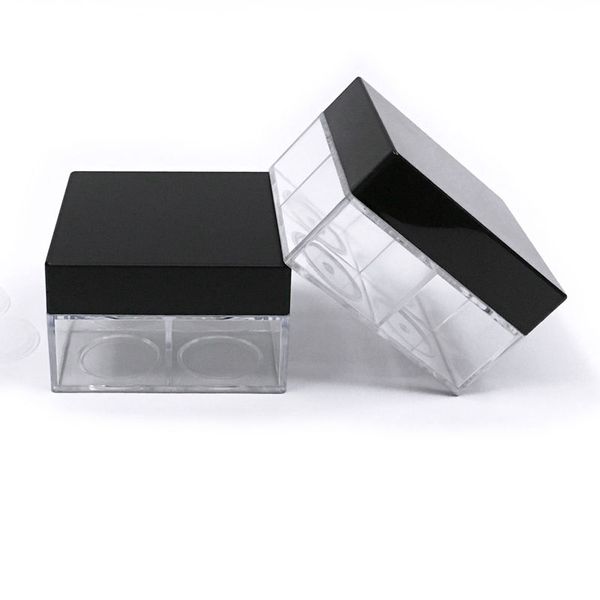 plastic loose powder jar with sifter empty cosmetic container black matte cap makeup compact loose powder containers f20172157
plastic loose powder jar with sifter empty cosmetic container black matte cap makeup compact loose powder containers f20172157