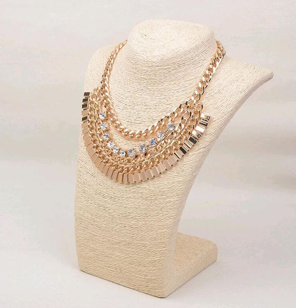 exaggerated vintage retro cz diamond chunky chain chokers necklace pendants for women european american jewelry for fashion, Golden;silver
exaggerated vintage retro cz diamond chunky chain chokers necklace pendants for women european american jewelry for fashion, Golden;silver
