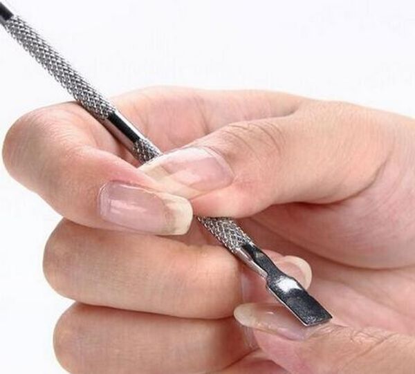 new stainless steel cuticle remover double sided finger dead skin push nail cuticle pusher manicure pedicure care tool
new stainless steel cuticle remover double sided finger dead skin push nail cuticle pusher manicure pedicure care tool