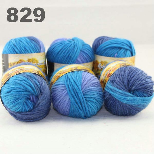 6balls colorful hand-knitted wool segment dyed coarse yarn fancy knitting hats scarves thick line navy blue turquoise 522829, Black;white
6balls colorful hand-knitted wool segment dyed coarse yarn fancy knitting hats scarves thick line navy blue turquoise 522829, Black;white