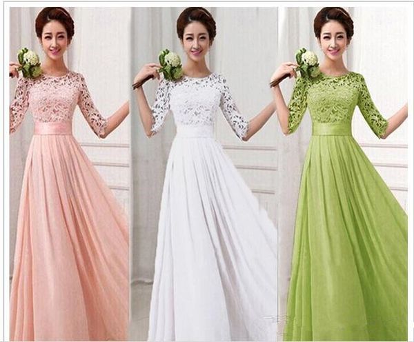 2017 Fastion Cheap Jewel Long Chiffon A Line Bridesmaid Dresses Floor Length Formal Evening Prom Gowns Applique Custom Made Prom Gowns
2017 Fastion Cheap Jewel Long Chiffon A Line Bridesmaid Dresses Floor Length Formal Evening Prom Gowns Applique Custom Made Prom Gowns