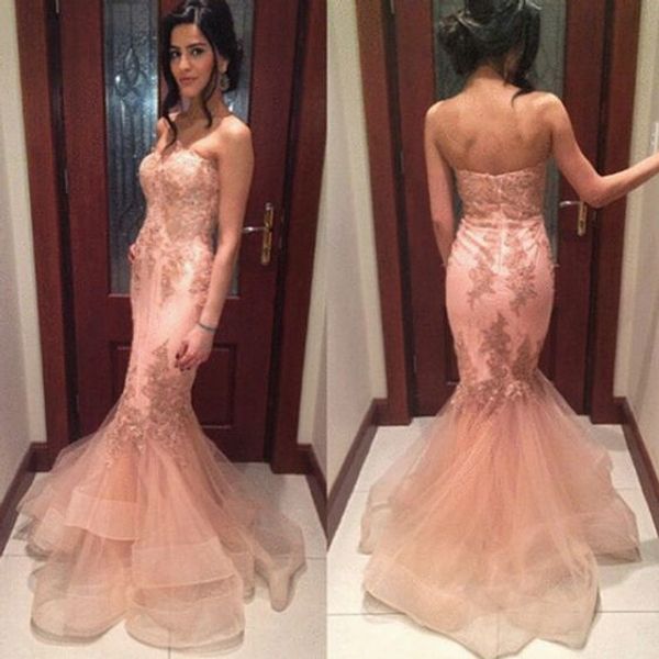 2021 fast shipping indian beaded mermaid custom sweetheart lace applique tulle pink quinceanera prom dresses, Black
2021 fast shipping indian beaded mermaid custom sweetheart lace applique tulle pink quinceanera prom dresses, Black