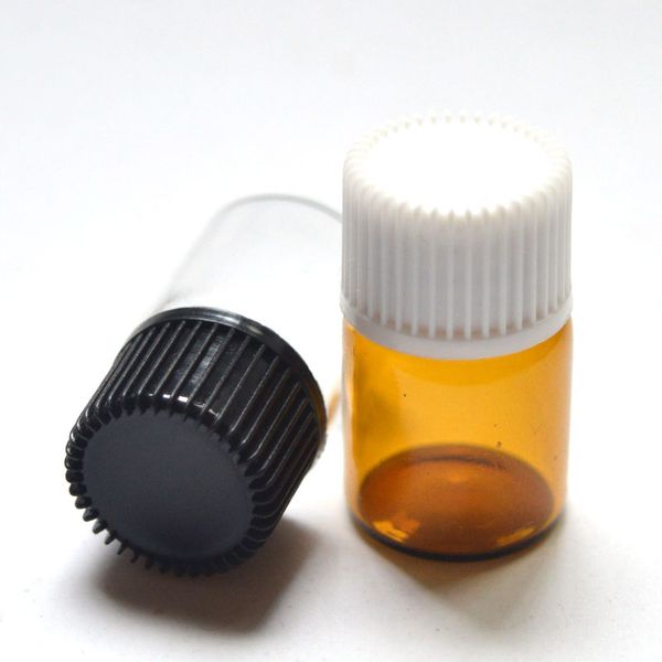 1 ml Clear Glass Essential 1/4 Dram Oil Amber Bottle Perfume Sample Tubes Bottle With Plug And Caps
1 ml Clear Glass Essential 1/4 Dram Oil Amber Bottle Perfume Sample Tubes Bottle With Plug And Caps