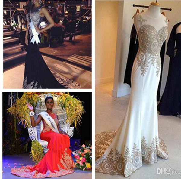 women pageant evening dresses sheer neck mermaid celebrity prom dress robe de soiree longue formal evening gowns vestido de festa arabic, Black
women pageant evening dresses sheer neck mermaid celebrity prom dress robe de soiree longue formal evening gowns vestido de festa arabic, Black