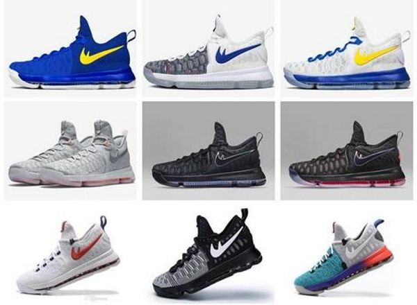 2016 Hot Sale KD 9 Mens Basketball Shoes KD9 Oreo Grey Wolf Kevin Durant 9s Men's Training Sports Sneakers Warriors Home US Size 7-12
2016 Hot Sale KD 9 Mens Basketball Shoes KD9 Oreo Grey Wolf Kevin Durant 9s Men's Training Sports Sneakers Warriors Home US Size 7-12
