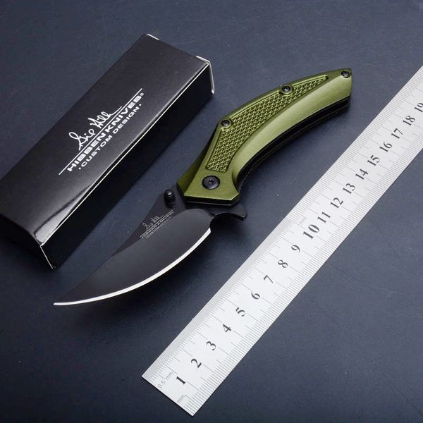 

Popular Knife Hibben EDC Pocket Knife 5CR15MOV 57HRC Blade Camping Folding Survival Tactical Knife Outdoor Gear D217L