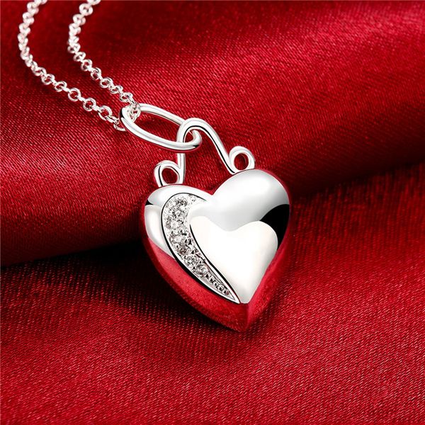 High grade women's heart shape Pendant Necklace white gemstone sterling silver necklace STSN703,brand new fashion 925 silver necklace
High grade women's heart shape Pendant Necklace white gemstone sterling silver necklace STSN703,brand new fashion 925 silver necklace
