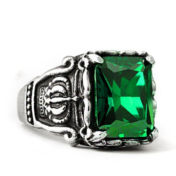 Men's CZ Stone Gothic Crown Rings Vintage Stytle 316L STAINLESS Steel High Quality Men's Ring Classic Retro Rings
Men's CZ Stone Gothic Crown Rings Vintage Stytle 316L STAINLESS Steel High Quality Men's Ring Classic Retro Rings