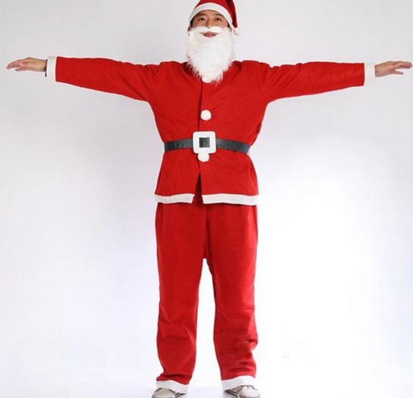 xmas costume christmas clothing santa claus suit cosplay clothes christmas clothing (5pcs in a set suit) free
xmas costume christmas clothing santa claus suit cosplay clothes christmas clothing (5pcs in a set suit) free
