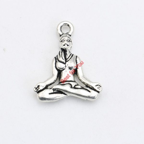 30pcs antique silver plated yoga charms pendants bracelet necklace jewelry making accessories diy 20x16mm, Bronze;silver
30pcs antique silver plated yoga charms pendants bracelet necklace jewelry making accessories diy 20x16mm, Bronze;silver