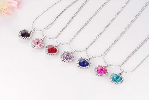 brand new women's austrian crystal necklace ocean heart pendant yp094 arts and crafts pendant with chain, Black
brand new women's austrian crystal necklace ocean heart pendant yp094 arts and crafts pendant with chain, Black