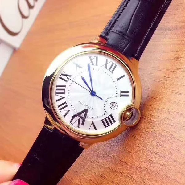 brand fashoin men watch luxury designer mechanical automatic 42mm dial genuine leather strap watches for mens male valentine gift 2019, Slivery;brown
brand fashoin men watch luxury designer mechanical automatic 42mm dial genuine leather strap watches for mens male valentine gift 2019, Slivery;brown