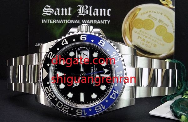 2 tyle luxury men watch gmt ii ceramic 116710 black blue tainle teel bracelet automatic mechanical men watch wri twatche
2 tyle luxury men watch gmt ii ceramic 116710 black blue tainle teel bracelet automatic mechanical men watch wri twatche