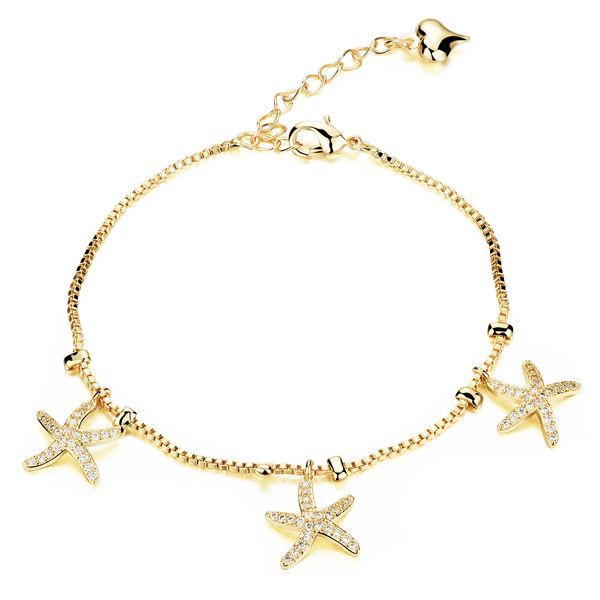 mp jewelry new fashion women fine jewelry 18k gold plated bracelet starfish zircon charm bangle crystal bracelet for girls mmks471, Black
mp jewelry new fashion women fine jewelry 18k gold plated bracelet starfish zircon charm bangle crystal bracelet for girls mmks471, Black