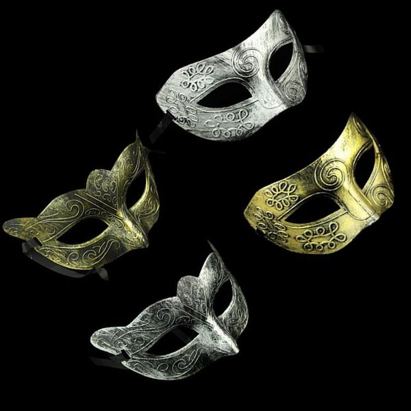 Retro Greco-Roman Mens Mask for Mardi Gras Masquerade and Gladiator masquerade Vintage Golden/Silver Mask silver Carnival Halloween Masks
Retro Greco-Roman Mens Mask for Mardi Gras Masquerade and Gladiator masquerade Vintage Golden/Silver Mask silver Carnival Halloween Masks