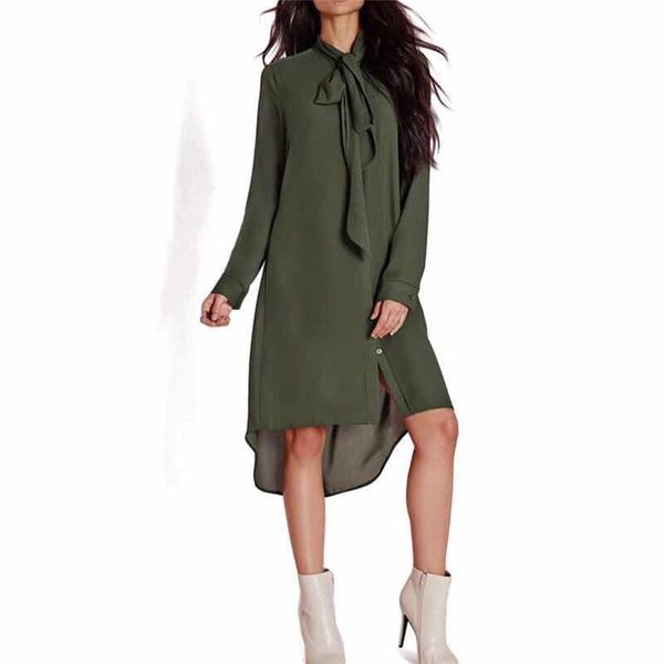 wholesale- 2017 summer new style casual loose women bow tie shirts dress fashion female long sleeve solid color shift dresses plus size, White;black
wholesale- 2017 summer new style casual loose women bow tie shirts dress fashion female long sleeve solid color shift dresses plus size, White;black