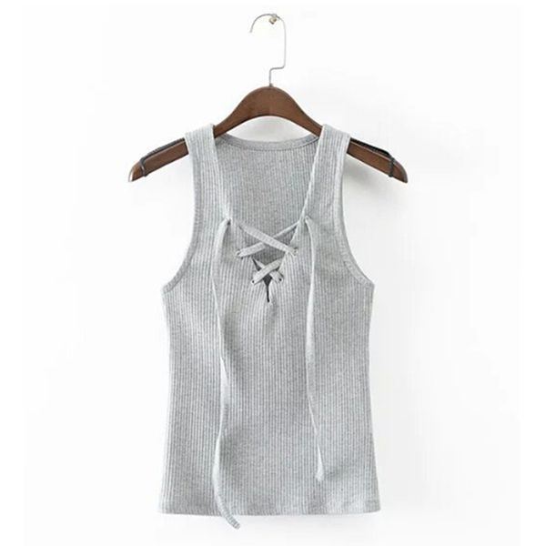 wholesale-sexy metal eyelets lacing up tank tops 2016 new bralette bustier crop top camisetas strappy bra tank vest elastic tee 3 color, Black;white
wholesale-sexy metal eyelets lacing up tank tops 2016 new bralette bustier crop top camisetas strappy bra tank vest elastic tee 3 color, Black;white
