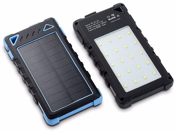 factory wholelsae waterproof solar charger 8000mah with 20 led lights,super solar power bank charger dual usb port for mobile phone/tablets
factory wholelsae waterproof solar charger 8000mah with 20 led lights,super solar power bank charger dual usb port for mobile phone/tablets