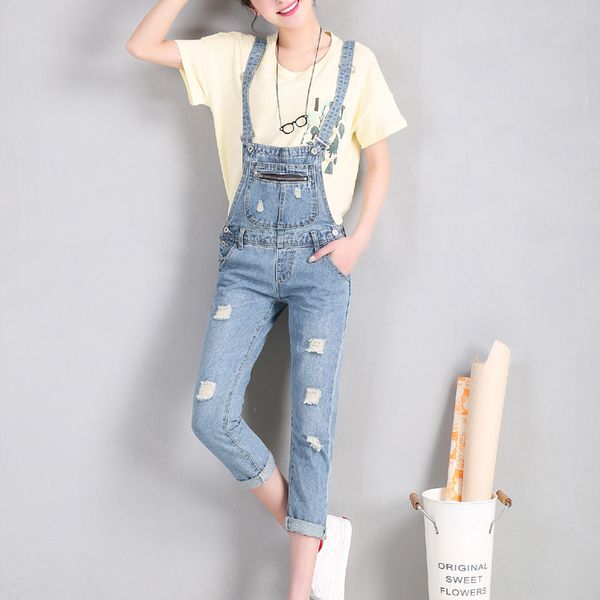 wholesale- full sizes xxs-7xl women ripped denim jumpsuits ladies casual sleeveless straps scratch denim pencil overalls plus size kz1209, Black;white
wholesale- full sizes xxs-7xl women ripped denim jumpsuits ladies casual sleeveless straps scratch denim pencil overalls plus size kz1209, Black;white