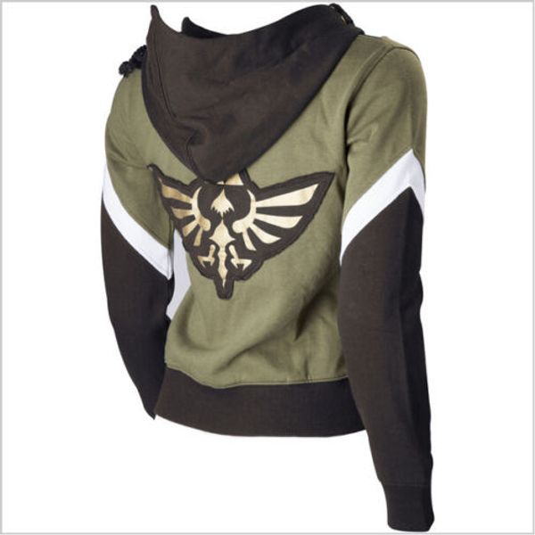 wholesale-the legend of zelda skyward link hyrule seal cosplay costume hoodie jacket, Black